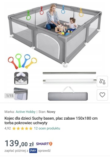 Sprzedam Nowy kojec dla dziecka