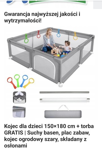 Sprzedam Nowy kojec dla dziecka