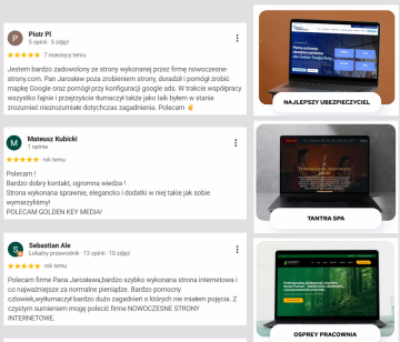 Nowoczesne Strony Internetowe | Strona WordPress |