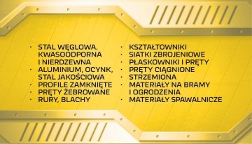 Hurtownia Stali Cienin Zaborny-Parcele 2