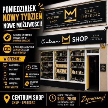???? Nowy tydzień = nowe okazje w Centrum Shop! ????
