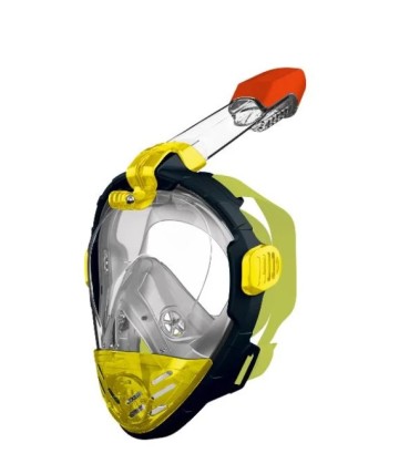 Maska do snorkelingu z uchwytem do kamery sportowej L/XL