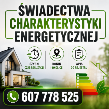 Świadectwa Charakterystyki Energetycznej