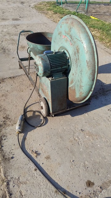 Dmuchawa Do Zboża Niemiecka Neuero 4.8 KW Komplet Rur