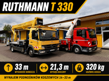USŁUGI-WYNAJEM: podnośnik koszowy/HDS/koparka/mini-koparka
