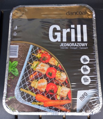 NOWY grill jednorazowy Turek
