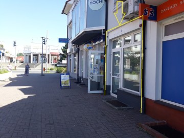 Do wynajęcia lokal handlowo-usługowy w pobliżu tunelu PKP