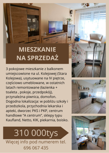 Mieszkanie na sprzedaż - Koło