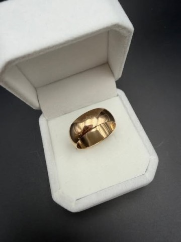 Złota obrączka Próba 585 Waga: 5.75 gram Rozmiar 22 Cena: