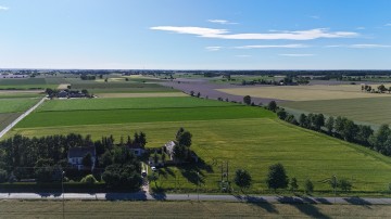 Siedlisko z domem i gruntami 2,3281ha ok. Ślesina
