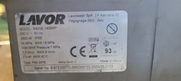Myjka ciśnieniowa lavor