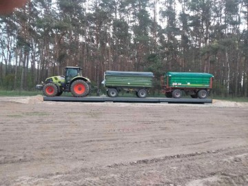 Sprzedam Waga samochodowa 18m 50-60T Zadzwoń 695-542-481