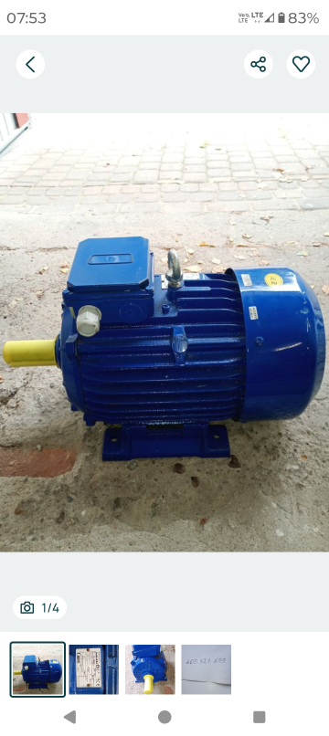 Silnik 4kw 950 obr