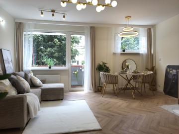 Nowoczesne mieszkanie Konin Centrum | 3 pokoje | Balkon |