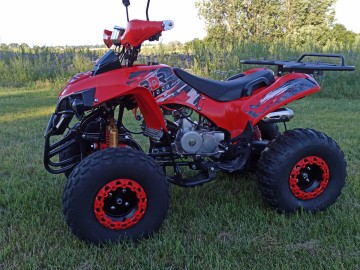 Quad 125CC,Bombardier automat 3+1R,koła 8 cali super stan