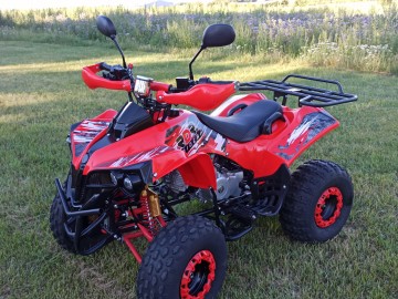 Quad 125CC,Bombardier automat 3+1R,koła 8 cali super stan