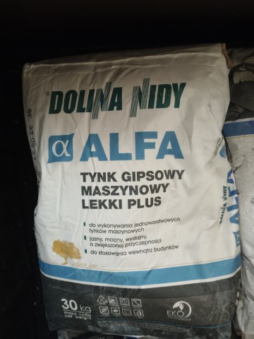 Tynk Gipsowy Maszynowy ALFA