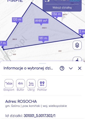 Sprzedam działkę