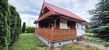 Dom Licheń Stary, styl skandynawski,60m, działka 5ar