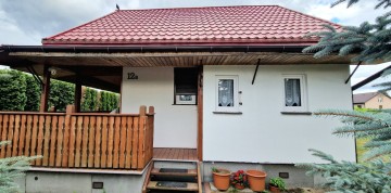 Dom Licheń Stary, styl skandynawski,60m, działka 5ar