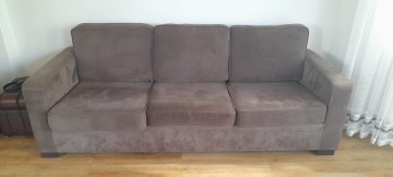 Sprzedam: wypoczynek (sofa+pufa) firma VOX