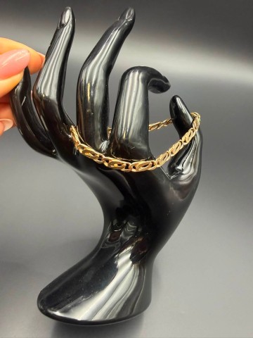 Złota bransoletka Próba 585 Waga 8.78 gram Długość 19 cm