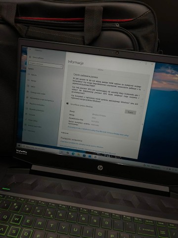 Laptop HP Pavilion Gaming 15-ec00045nw 16/512GB Stan: sprawn