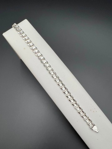 Srebrna bransoletka Próba 925 Waga: 12.48 gram