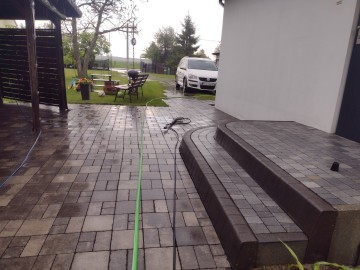 Mycie kostki brukowej, pielęgnacja ogrodów,mycie elewacji