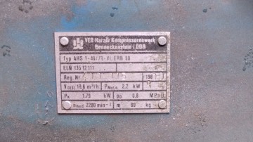Sprężarka Kompresor GKW - VEB