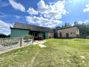 NOWA WIEŚ|Dom, budynki gospodarcze, wydane WZ i prywatny las