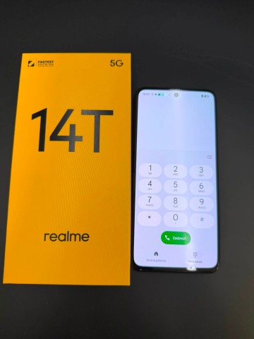 Realme 14T 5G 8/256 GB Stan: bardzo dobry, sprawny, bez ślad