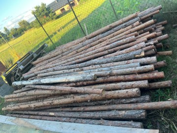 Sprzedam stemple DŁUGIE 285 cm ponad 200 sztuk