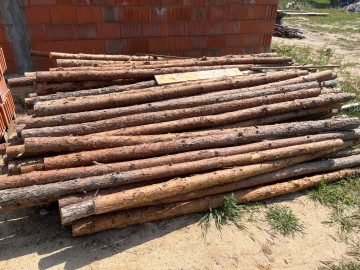 Sprzedam stemple DŁUGIE 285 cm ponad 200 sztuk