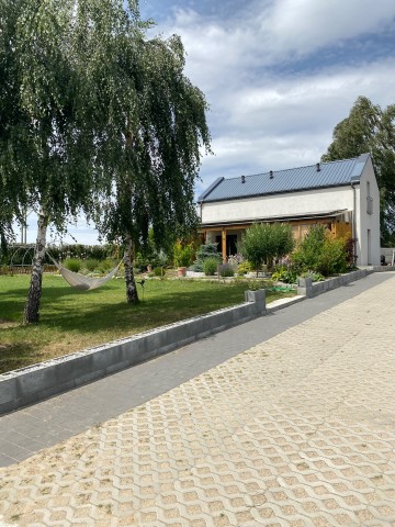 DOM NAD JEZIOREM W m. GŁODOWO gm. Golina ENERGOOSZCZĘDNY