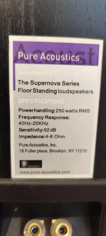 Amplituner Kenwood + Kolumny PURE ACOUSTICS SUPERNOVA 8F