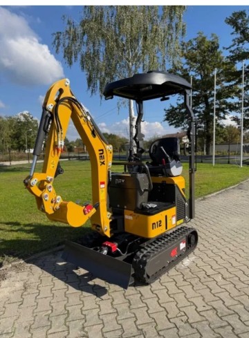 Koparka Nex N12 Full Nowa wersja -Yanmar + Przyczepa !