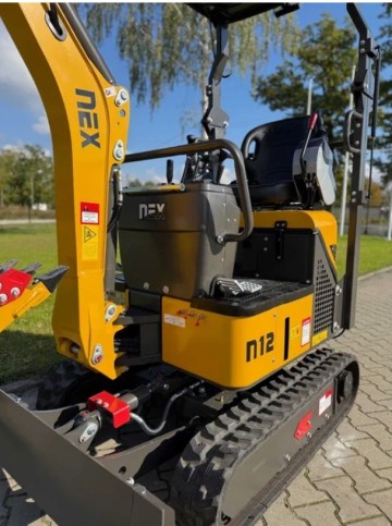 Koparka Nex N12 Full Nowa wersja -Yanmar + Przyczepa !