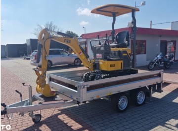 Przyczepa Kiper z pilotem Brenderup | DMC 2500kg | Leasing