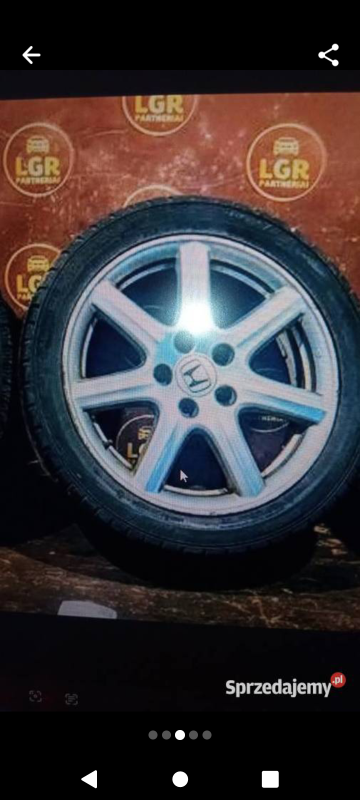 alufelgi z oponami zimowymi Honda Civic type R 5x114