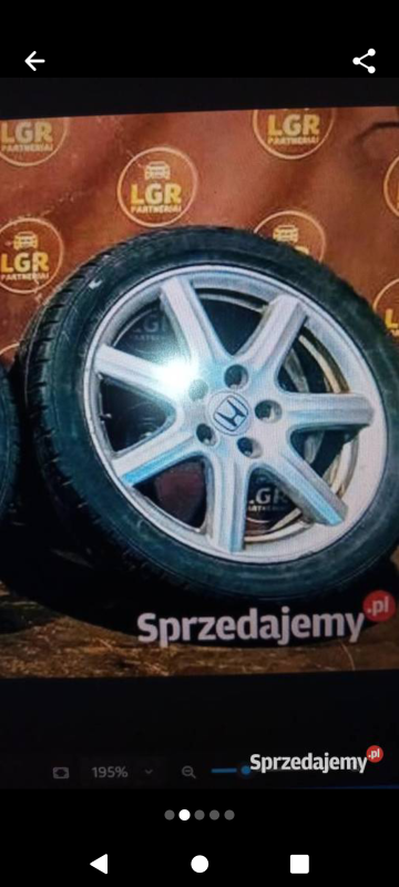 alufelgi z oponami zimowymi Honda Civic type R 5x114