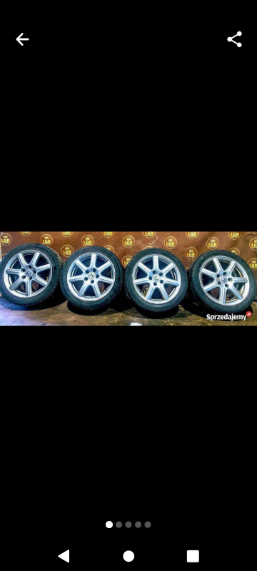 alufelgi z oponami zimowymi Honda Civic type R 5x114