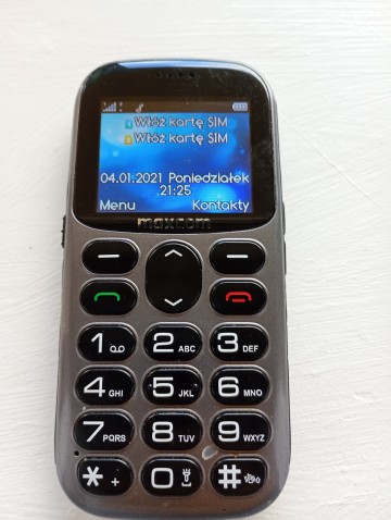 Telefon seniorski Max com