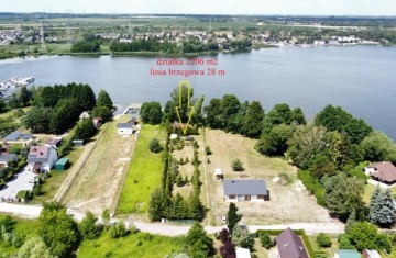 Unikatowa działka z własną linią brzegową i pomostem-Jezioro ...