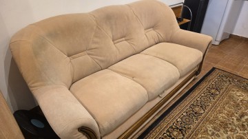 Komplet wypoczynkowy – 2 kanapy + fotel