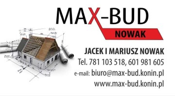 Firma budowlana MAX-BUD Remonty wykończenia wnętrz docieplen