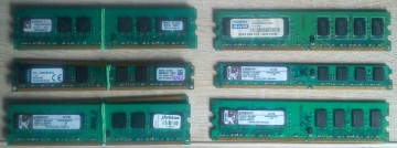 RAM DDR2 do komp. stacjonarnych i laptopów.