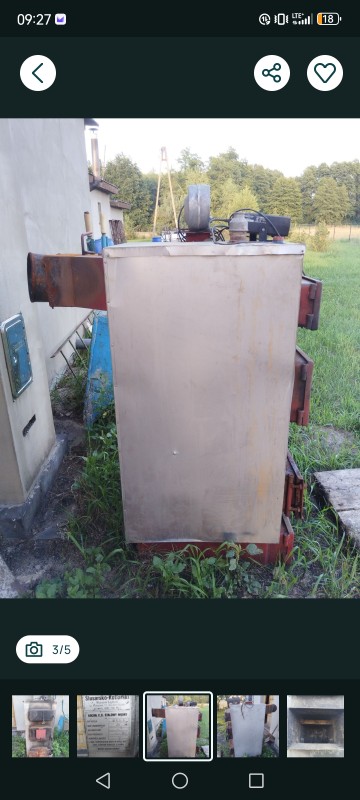 Kocioł centralnego ogrzewania wodny 23 kW