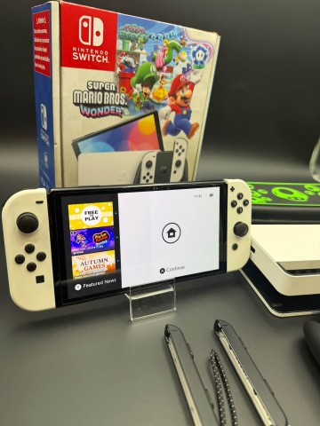 Konsola Nintendo switch oled  Stan: sprawny, bardzo dobry, u