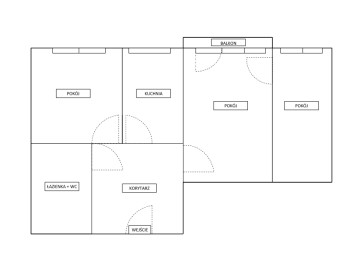 Mieszkanie: 3-pokoje -52 m2 &ndash;III piętro-balkon-Zatorze-Konin